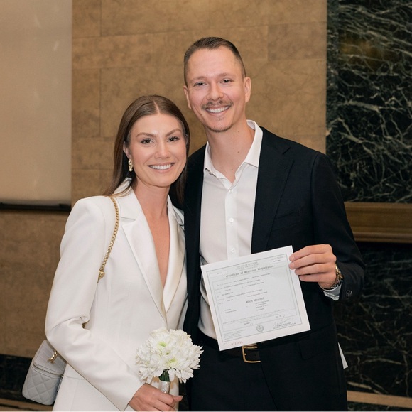 NWOT Zara White Tuxedo Jacket - Picture 12 of 13